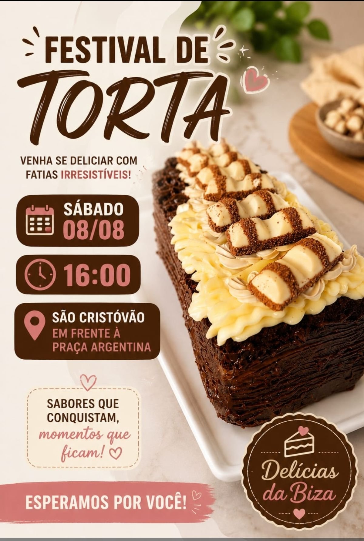 Festival de Tortas em São Cristóvão